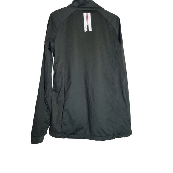 2117 Of Sweden Mens Black Softshell Jacket Size XXL With Red Accents & Zip Pocke - Picture 2 of 14